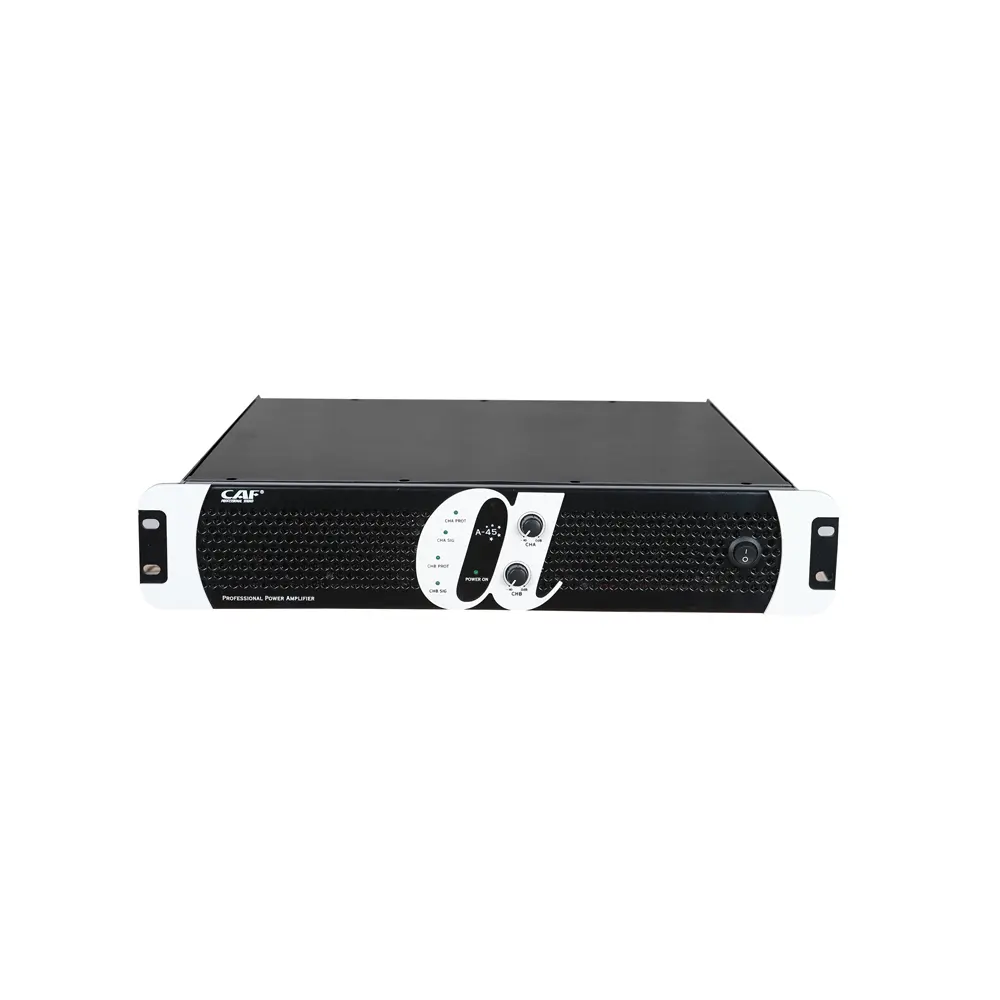 Supplying high quality A series 2 channel power amplifier